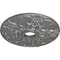 Ekena Millwork Norwich Ceiling Medallion (Fits Canopies up to 4 1/2"), 18"OD x 3 1/2"ID x 1 3/8"P, Silver CM18NOSLS - alternate 2